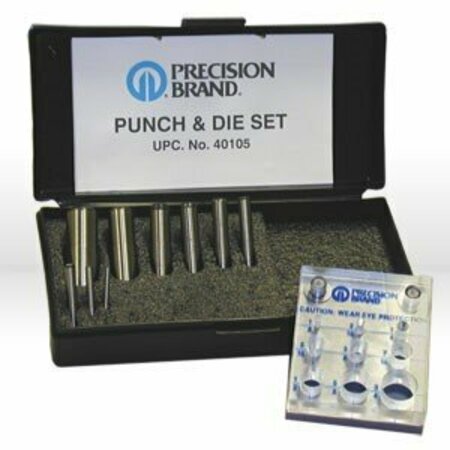 PRECISION BRAND PUNCH & DIE SET 40105